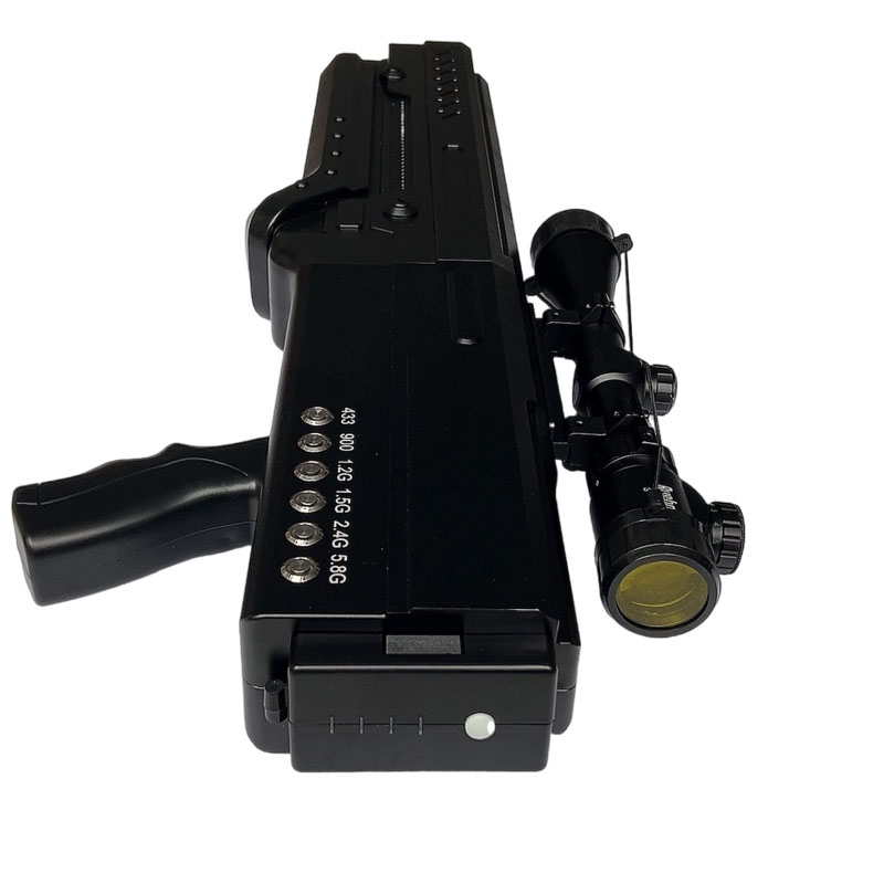  梅里斯达斡尔族手持便携式枪型低空防御反制六通道B型